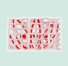 Load image into Gallery viewer, TV Wall Sticker (Red)