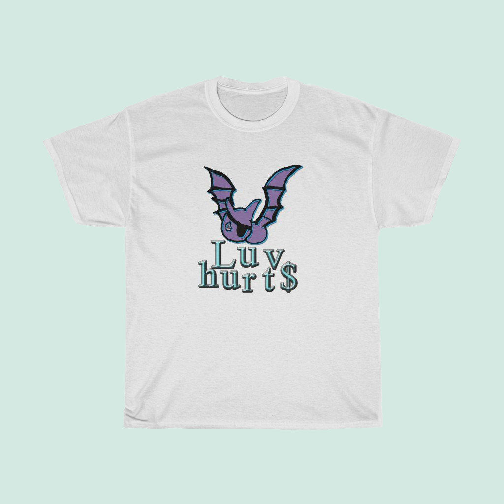 Luv Hurts Bat Tee